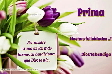 feliz dia de la madre a una prima|Frases del día de la Madre para una Prima